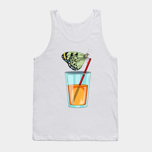 Butterfly Juice Tank Top by Markus Schnabel